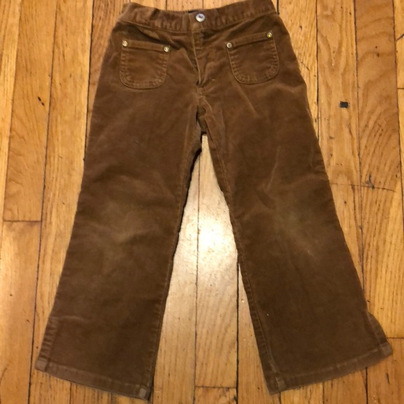KIDS BROWN CORDUROY PANTS - Picture 4 of 4